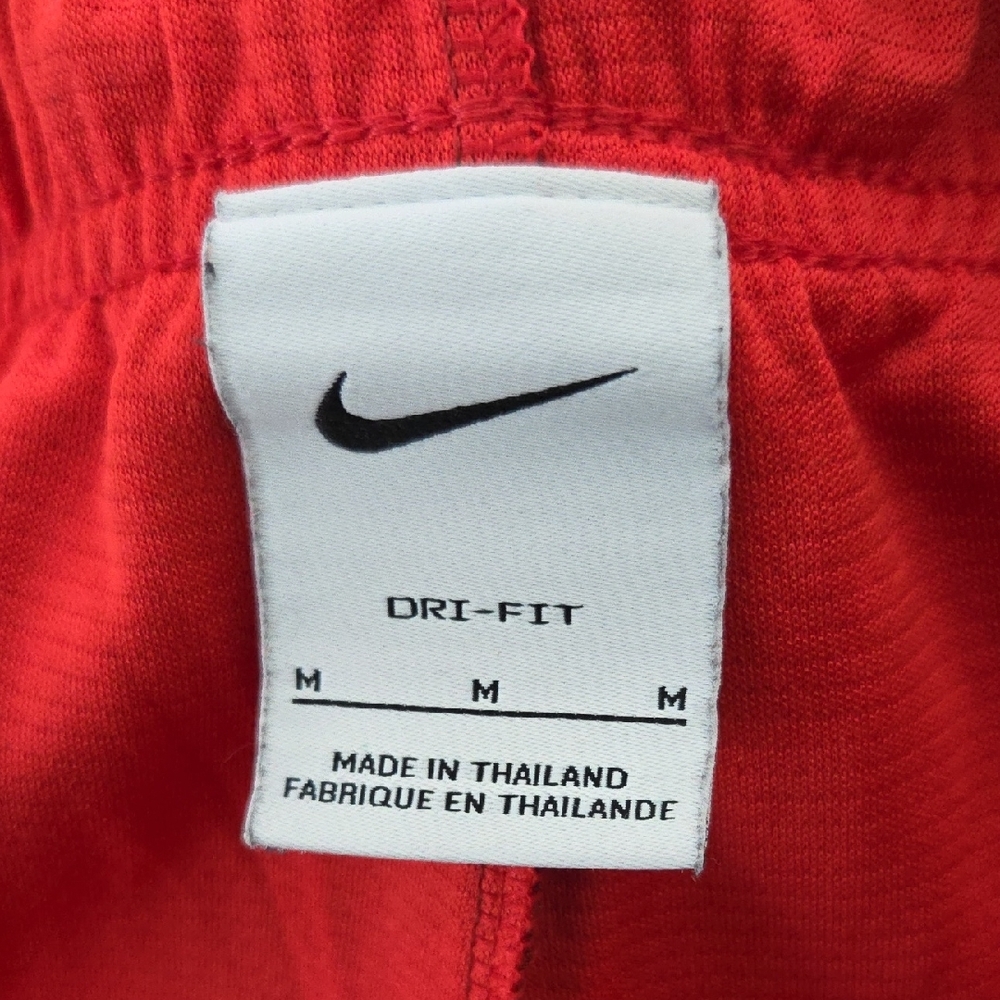 Nike Men's Dri-fit Athletic Red Shorts - Picture 6 of 7